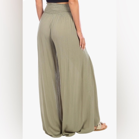 New Rewash Wide Leg Beachy Open Wide Leg Pants Size Large - Picture 3 of 11